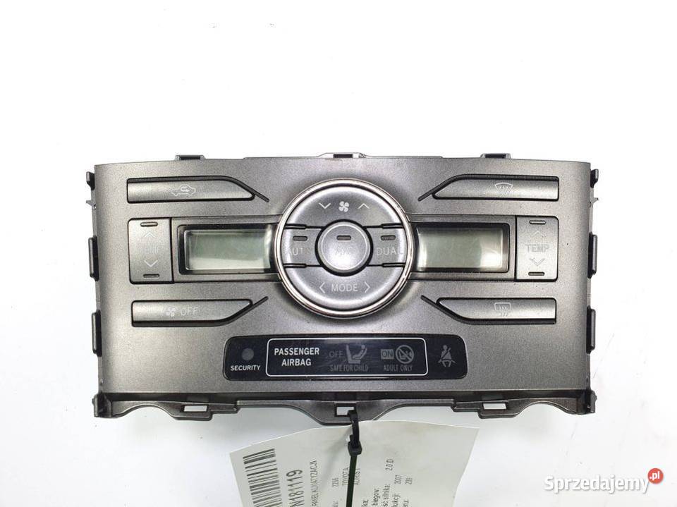 PANEL KLIMATYZACJI TOYOTA AURIS I 5590002220B Lipno