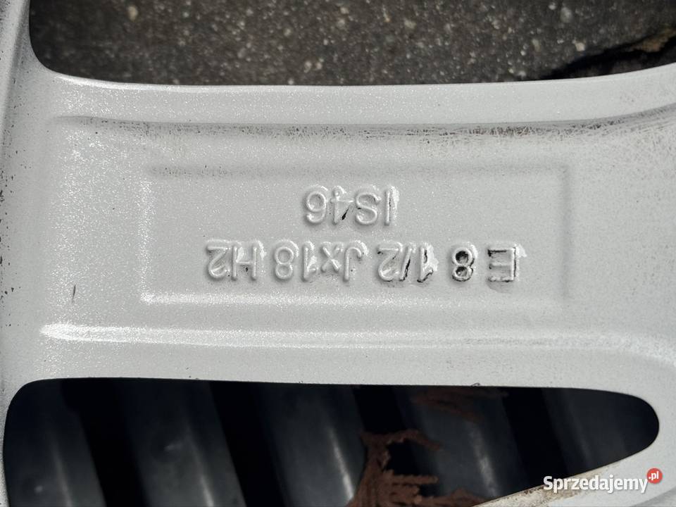 Alufelgi 18 orginale BMW Rozstaw zrób 5x120 aluminiowe Samochodowe Wiązownica Duża