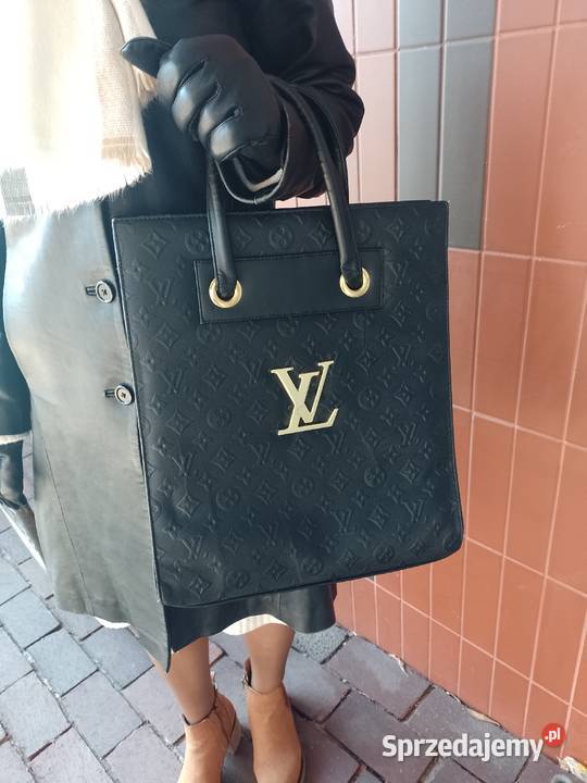 Luis Vuitton Czarna torebka biznesowa do ręki Dla kobiet Moda i Styl Kraków