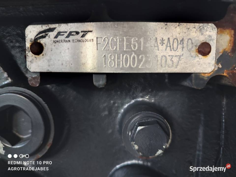 Silnik FPT F2CFE614A Case CVX Magnum Cursor 9 Motoryzacja Wilkowo