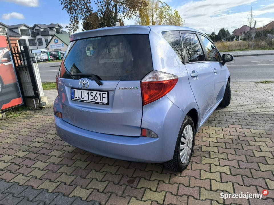 Toyota Verso S 133 VVTi 99 Klimatyzacja Kamera Verso S lubelskie Łuków
