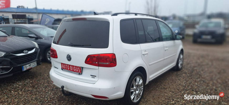 Volkswagen Touran Duża Navi Climatronic automat podgrzewane fotele Lębork
