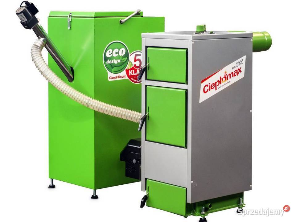 Kocioł kotły piec NKGP 10kW z podajnikiem na Kotły i Piece CO wielkopolskie Pleszew