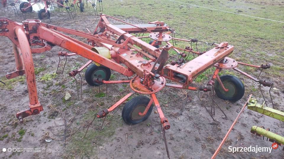 Przewracarka Fella przetrząsarka Claas karuzela Czernice Borowe sprzedam