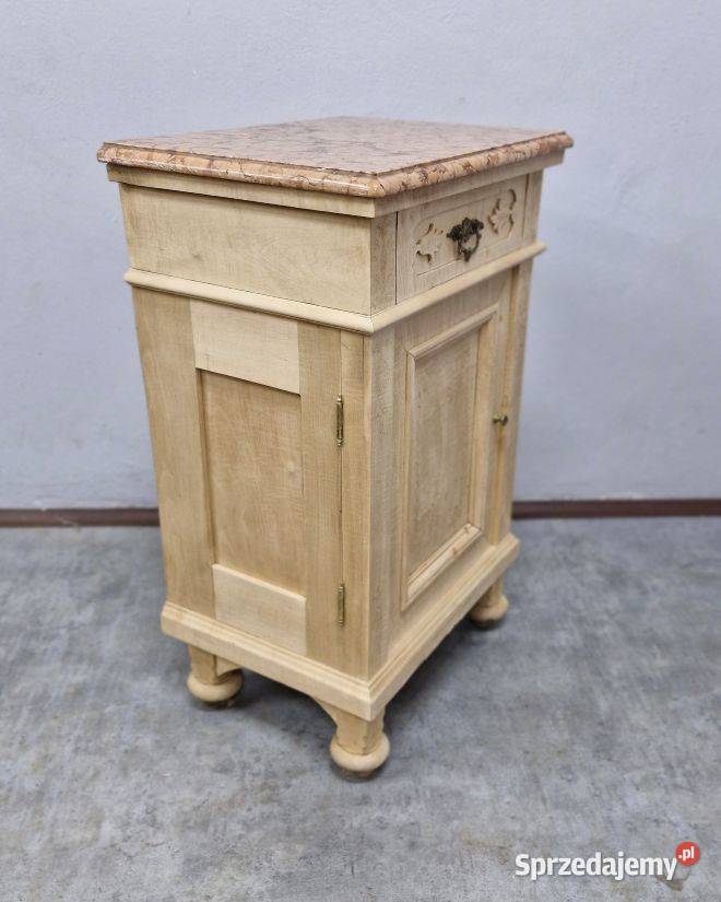 Dębowa Szafka z Kamiennym Blatem AntykiMarki Meble Marki sprzedam