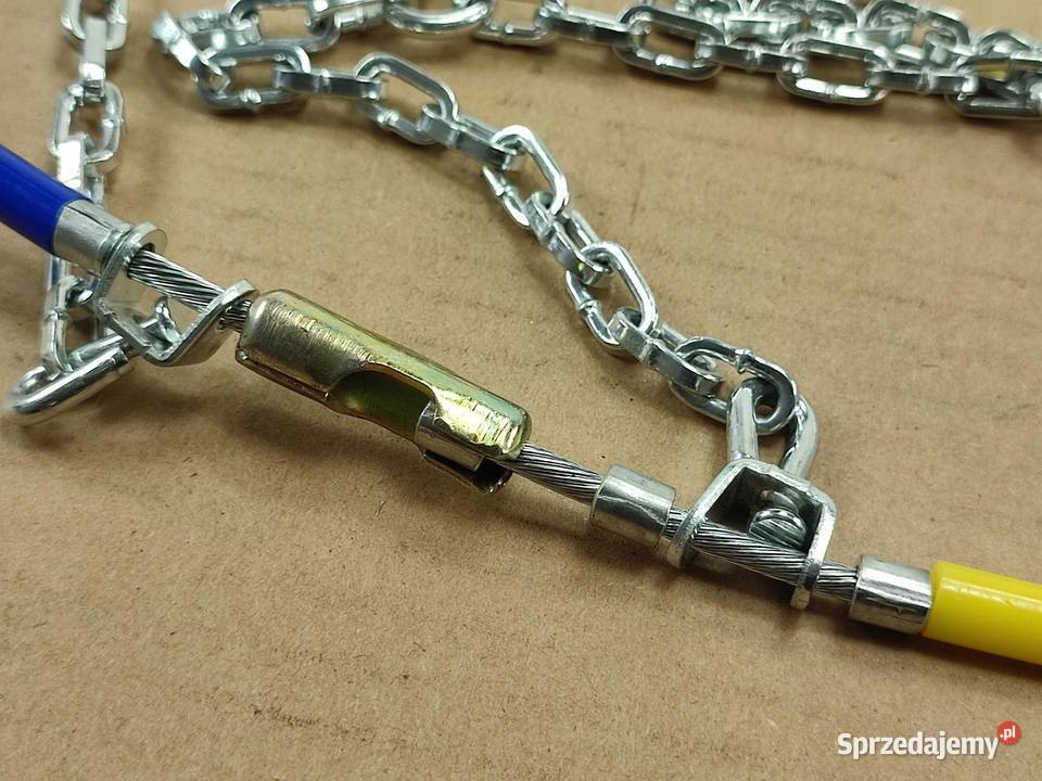ŁAŃCUCHY ŚNIEGOWE 1 PARA PSW 9mm 13 17 ROZMIAR sprzedam