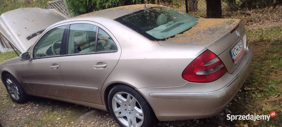mercedes w211 32 cdiokazja Rok produkcji 2003 Klasa E Kraków