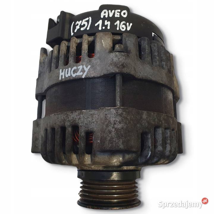 ALTERNATOR Chevrolet Aveo 14 16V oryginał osobowe Układ elektryczny silnika Części samochodowe