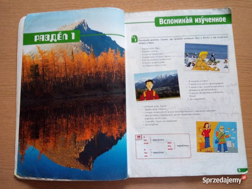 Podręcznik jezyk rosyjski Wrjemjena klasa 2 śląskie Dąbrowa Górnicza sprzedam