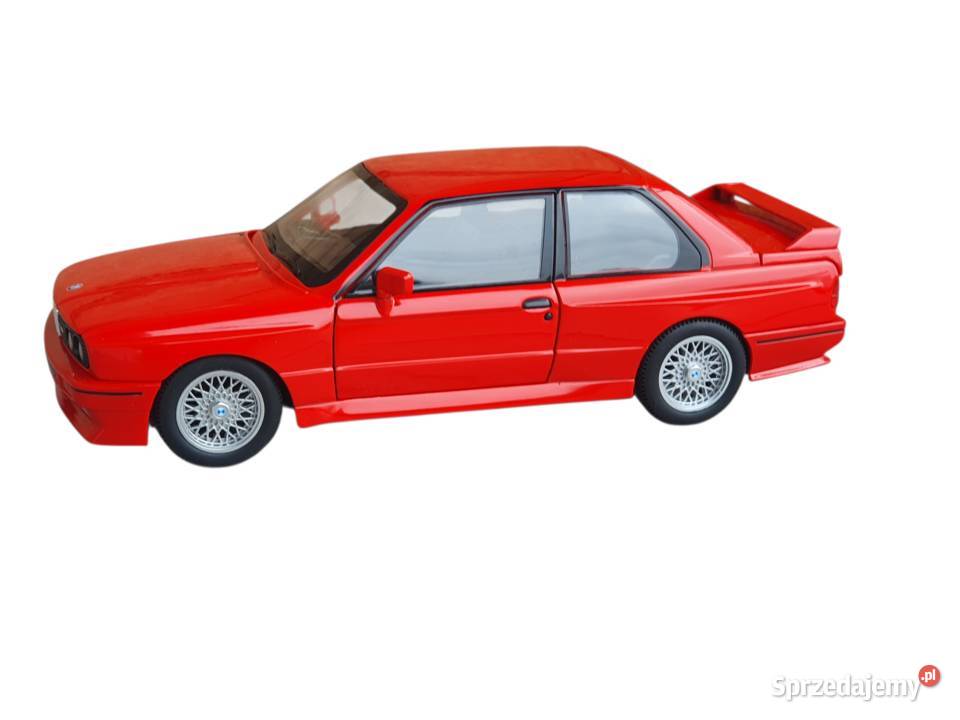 Model samochodu BMW E30 M3 skala 124 wersja 1988 Cieszyn sprzedam