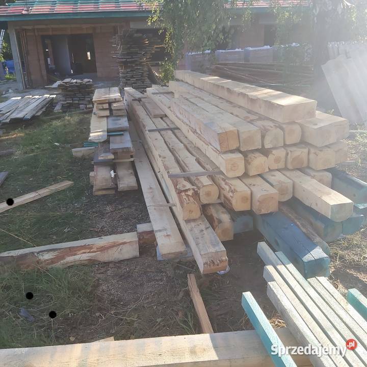 Krokwie dachowe 2088m suche sezonowane 26 lubelskie Karolówka