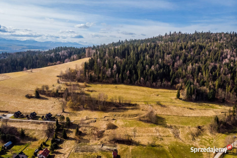 Działka budowlana w Gorcach 2255m2 Łopuszna