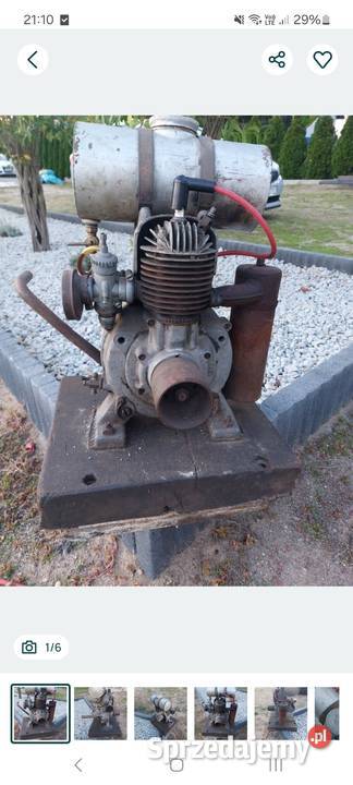 Silnik stacjonarny Sachs wsk wfm shl Ostrowieczno