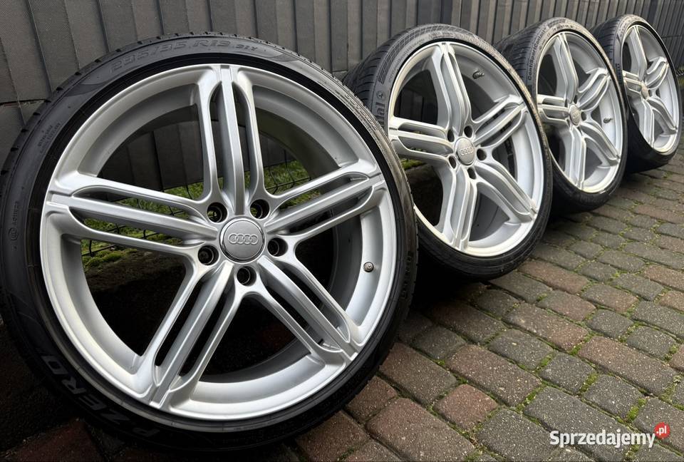 19 Audi felgi koła komplet do A4 A5 A6 5x112 wielkopolskie Lubasz
