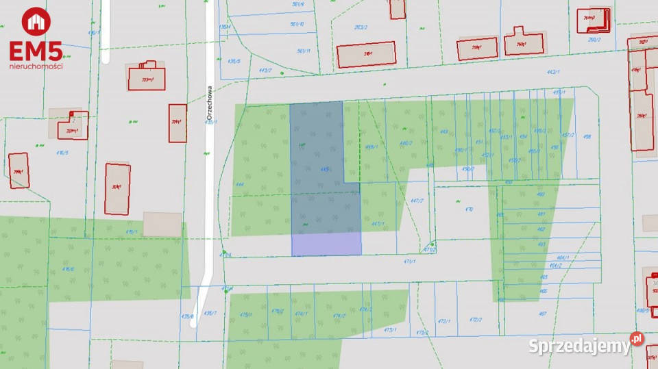 Do sprzedaży działka 1213m2 Sochonie podlaskie