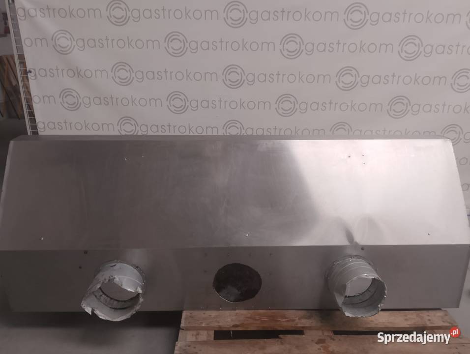 Okap przyścienny trapezowy 200x70x40 bez łapaczy Wrocław sprzedam