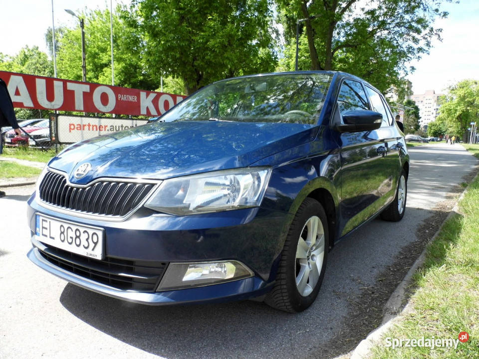 koda Fabia 10 gaz klima III 2014 elektryczne lusterka łódzkie Łódź
