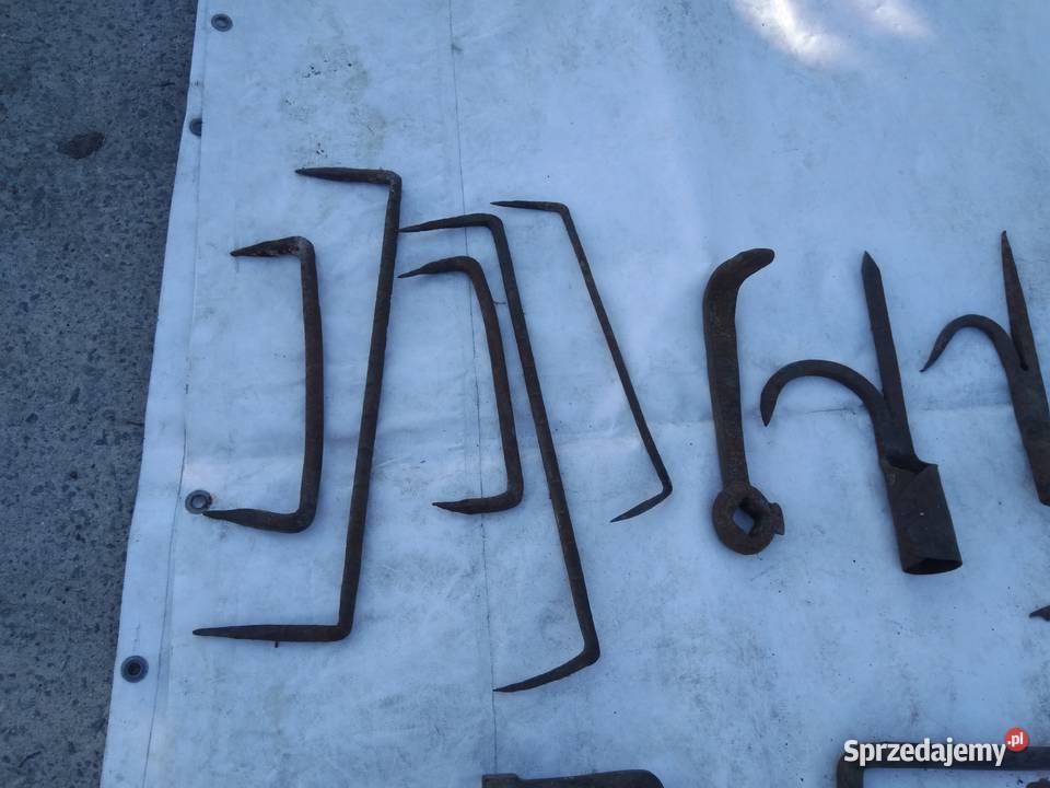 Różne stare rzeczy kowadło szewskie sierp lubelskie Lublin