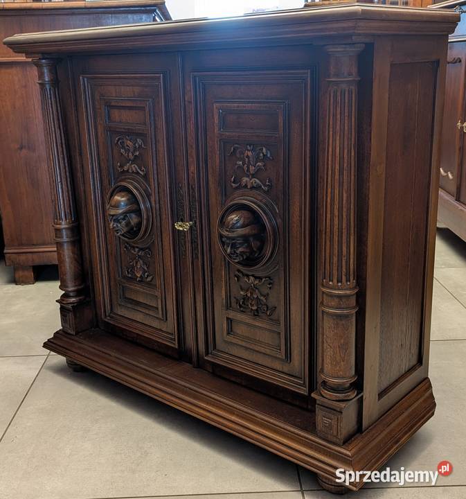 ładna komodaszafka neorenesans dąbsklep Dąbrowa Dąbrowa Górnicza