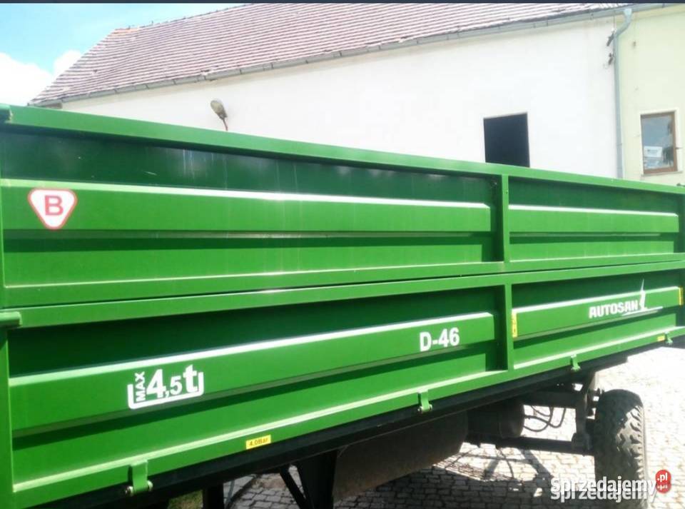 Przyczepa rolnicza Autosan D 46 Mokra sprzedam