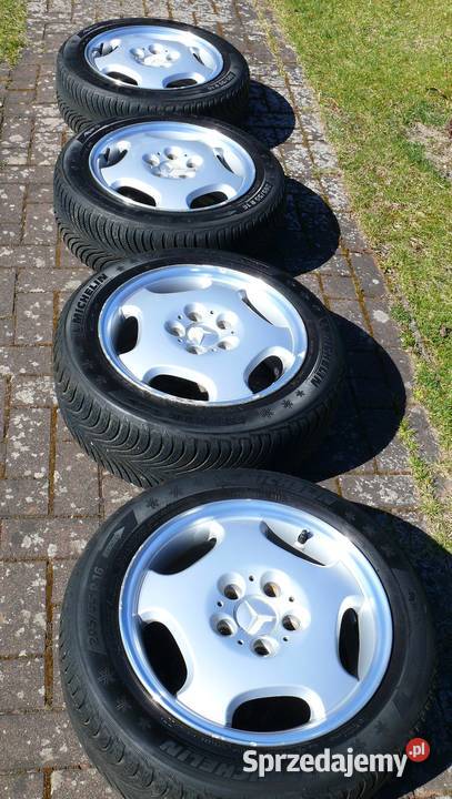 Alufelgi mercedes oryginał w124 w210 w202 4 Osiecznica sprzedam
