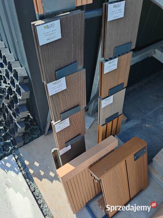 Kompozyt deska tarasowa sztachety ogrodzeniowe Kraków