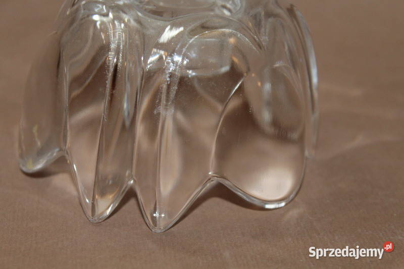 Szklany świecznik Orrefors 1031