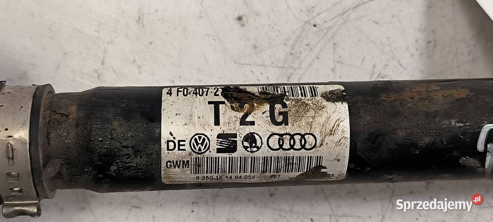 PÓŁOŚ PRAWA PRZÓD AUDI A6 C6 4F0407272J osobowe Lipno