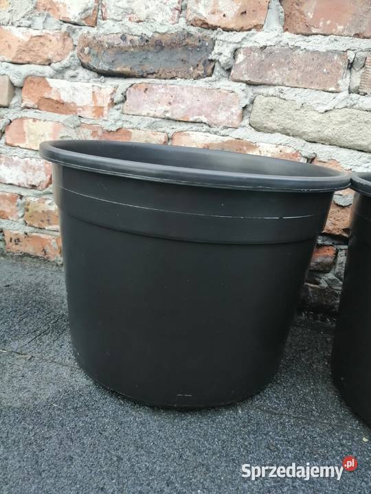 Doniczki 30 L litrów TWARDE NOWE 41 30L Szerokie Siewierz
