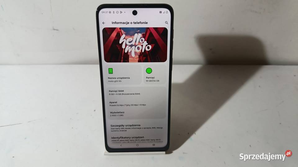 Smartfon Motorola moto G55 5G 8256GB Katowice