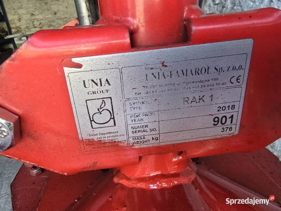 Zgrabiarka unia rak Opoczno
