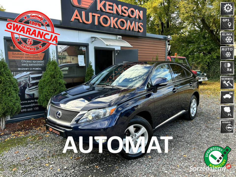 Lexus RX 450H Klimatyzacja Nawigacja Tempomat aluminiowe felgi Bydgoszcz sprzedam