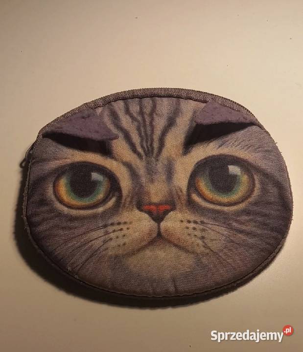 Portfel z kotem Galanteria i dodatki Myślenice