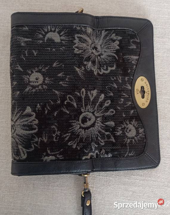 Czarna mała torebka Vip Collection 23 x 14 x 4 Radzyń Podlaski