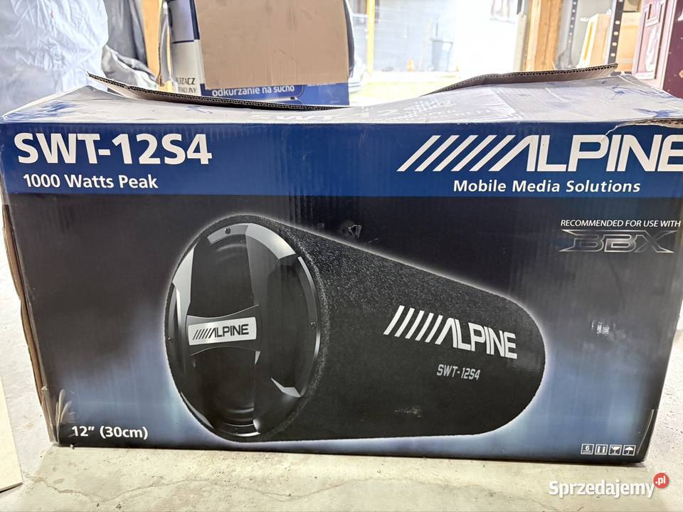 Sprzedam wzmacniacz jbl i subwoofer alpine 1000 Rabka-Zdrój