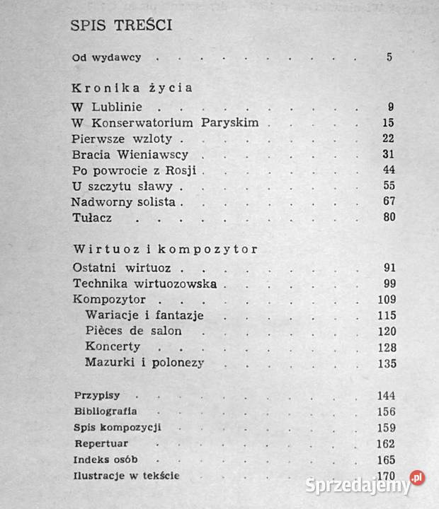 Wieniawski Józef Władysław Reiss Rok wydania 1977