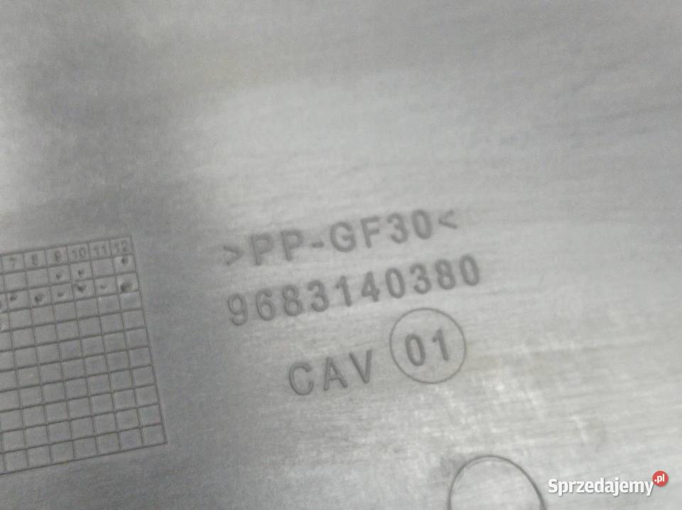 KIEROWNICA POWIETRZA 9683140380 Peugeot 3008 I