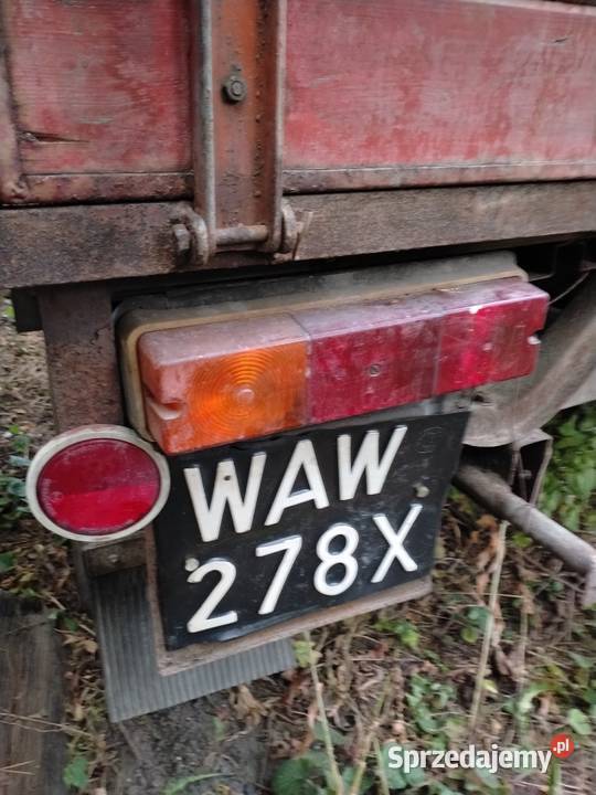 Przyczepa D 17 do Żukaoryginalna stan burtowe Warszawa