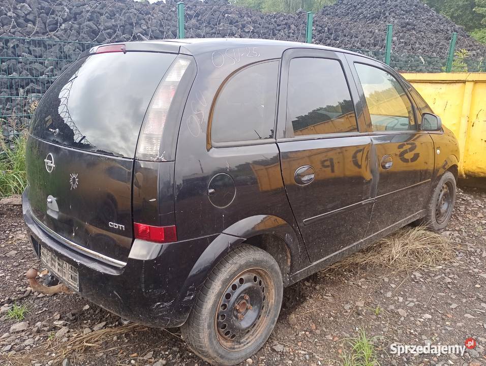 Opel Meriva A 13 maska Z20R części transport FV dolnośląskie Wałbrzych