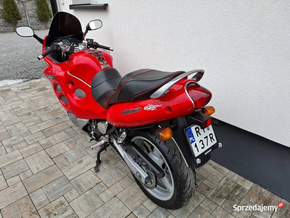 Suzuki Gsx 600f 1999 przebieg 66 okazja benzyna Chobrzany sprzedam