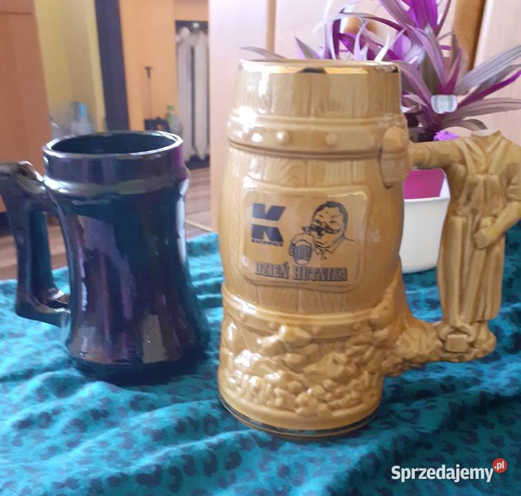 Stare Kufle do piwa kolekcjonerskie 2 Birofilistyka Sosnowiec