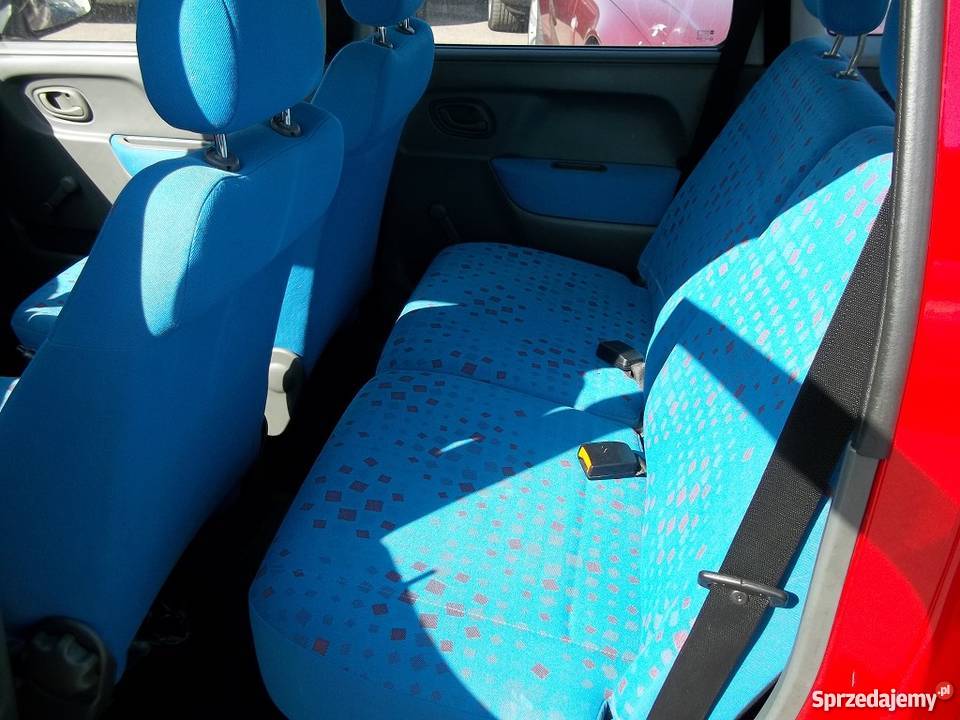 Opel Agila A czerwony Warszawa