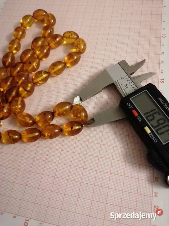 Naszyjnik Bursztyn Oliwki