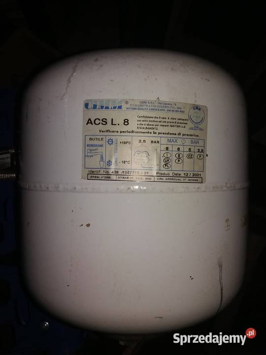 naczynie przeponowe cwu CIMM ACS 8l Rydułtowy