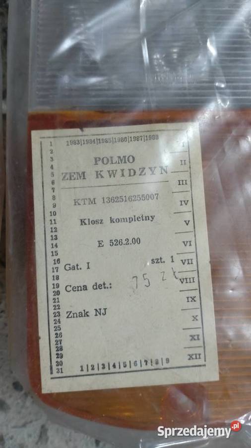 Klosz klosze autosan h9 przód kierunki pozycja i podkarpackie Krosno