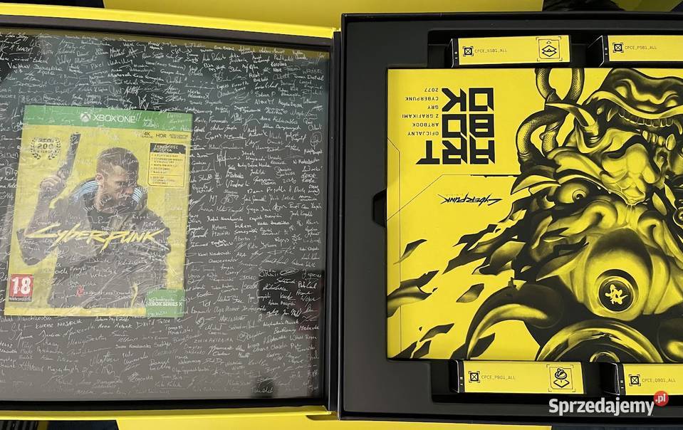 Cyberpunk 2077 Edycja Kolekcjonerska na XBOX ONE Gry na konsole mazowieckie