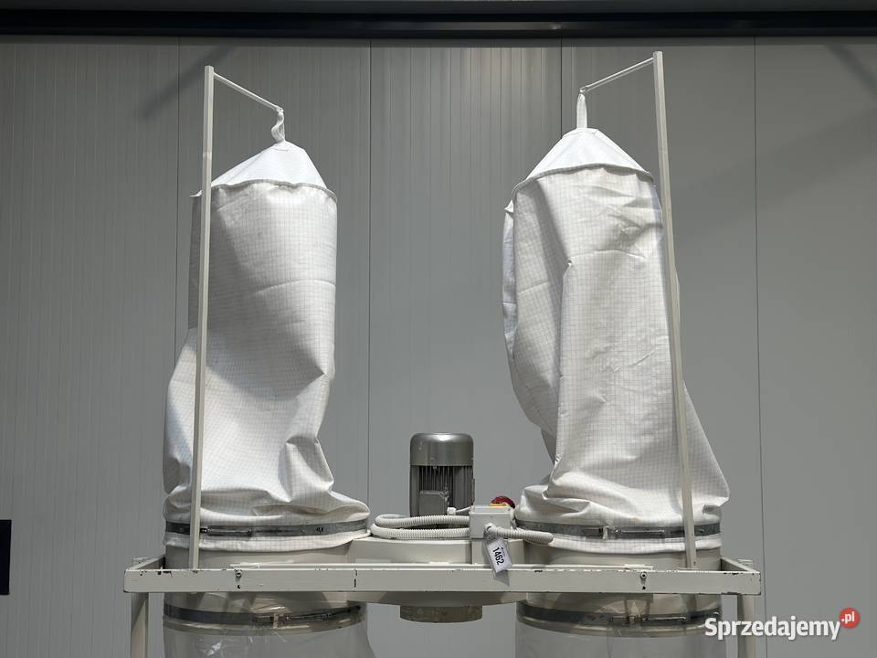 Odciąg trocin 2 workowy 40 kW 1462 lubelskie Łabuńki Pierwsze