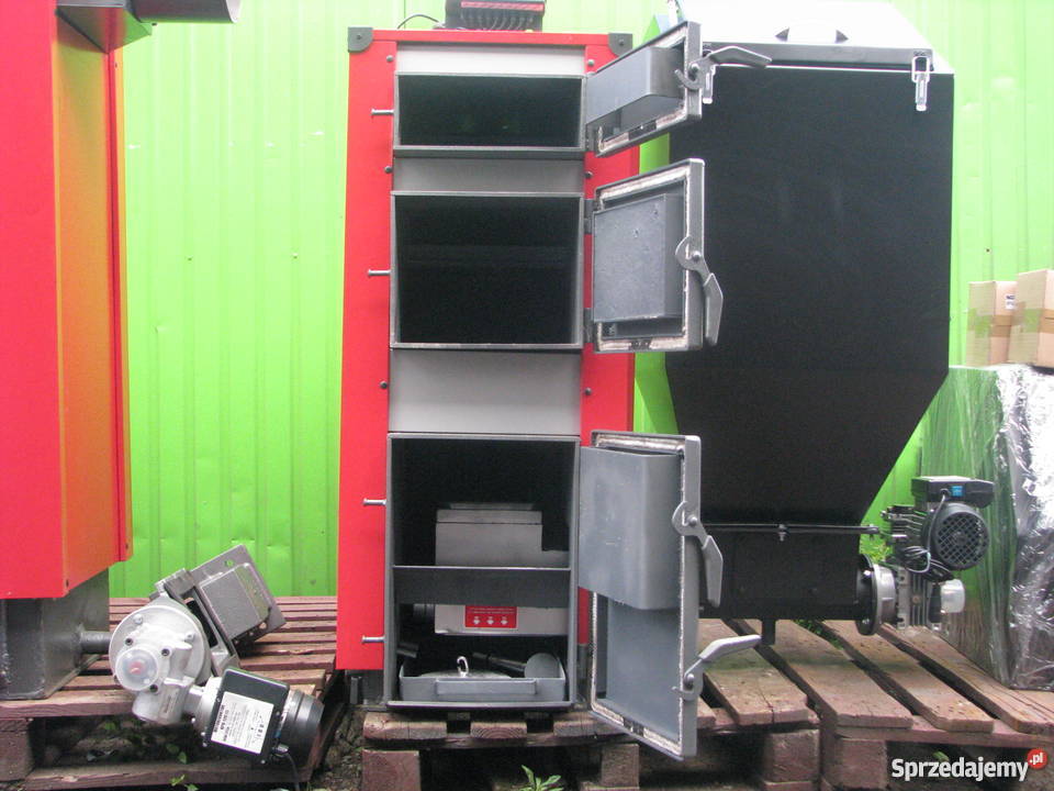 Kocioł kotły CO piec piece z podajnikiem 12 kW Węgorzewo sprzedam