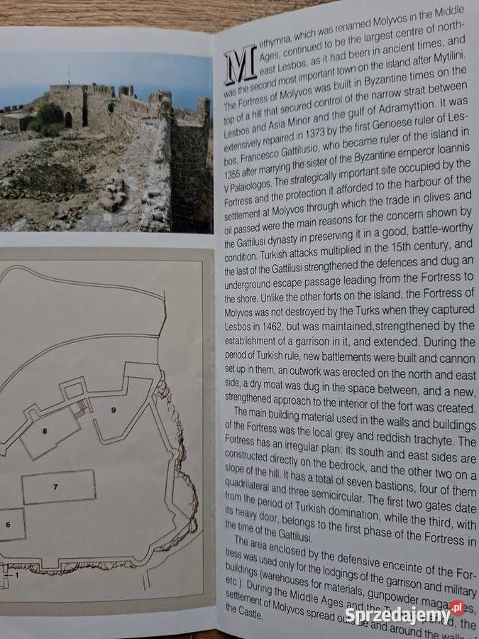 Grecja wyspa Lesbos Greece j angielski przewodnik Kraków
