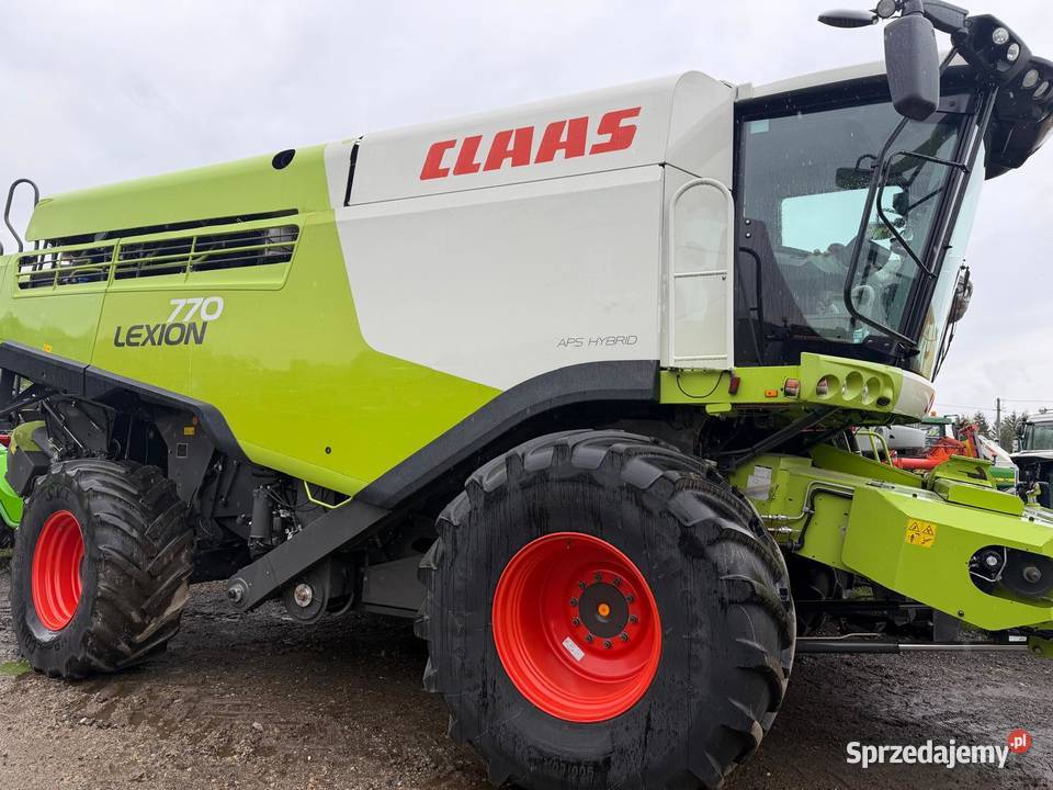 Kombajn zbożowy Claas Lexion 770 heder V1050 Nowa Ruda